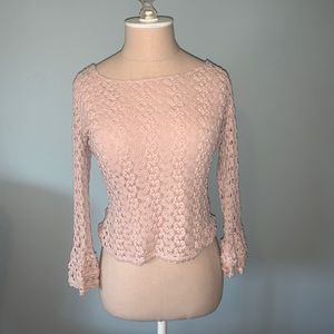 Free People Lace Blouse